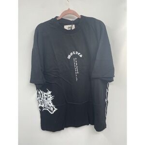 Darc Sport Side By Side Series Premium T-Shirt Men's XL Black Graphic Print NWT